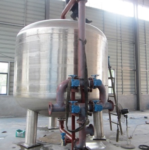 304不銹鋼石英砂過濾器